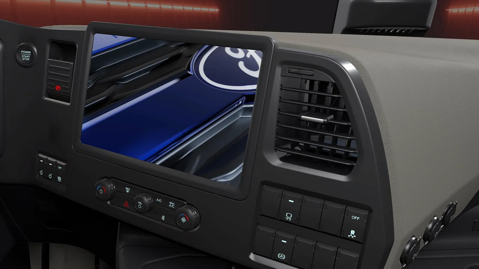 Interior de la F-MAX