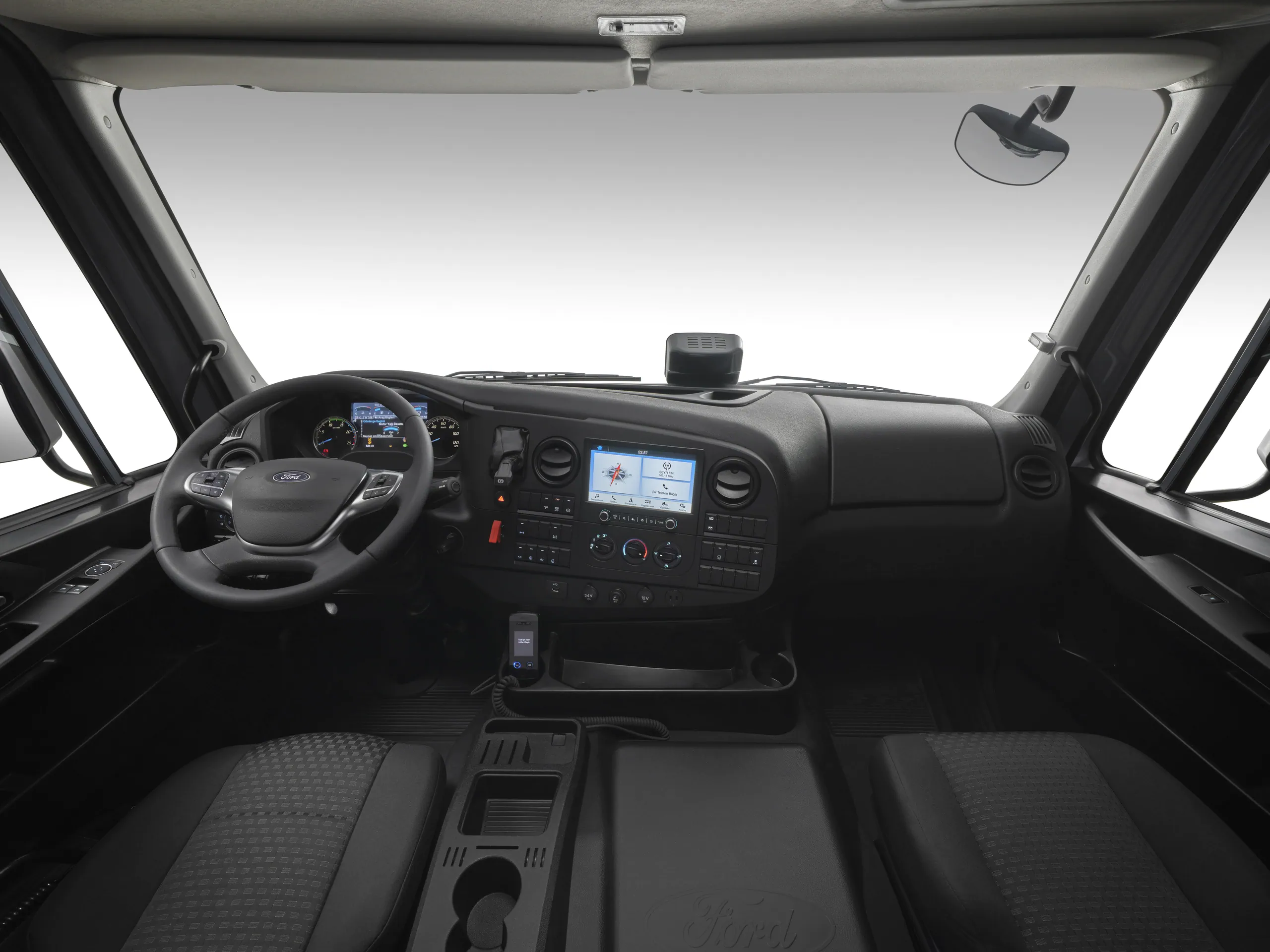 Interior de la cabina